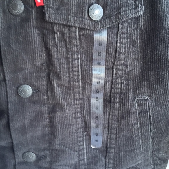 COPY - Levi’s black corduroy jacket - Picture 3 of 8